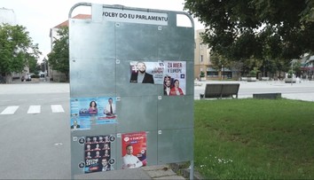 Kampaň do eurovolieb je poznačená nízkym záujmom a atentátom. Kandidáti vymýšľajú témy od výmyslu sveta