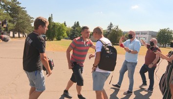 VIDEO: Siskár Tóth sa dostal v Pezinku do konfliktu s redaktorom RTVS