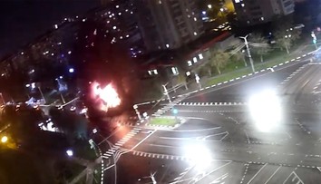 VIDEO: Ruské lietadlo omylom zhodilo bombu na vlastné mesto, výbuch zachytila kamera