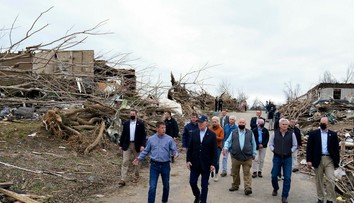 Takéto škody som ešte nevidel, povedal Biden v oblastiach zasiahnutých tornádom v Kentucky