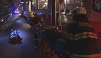 Obsadili bratislavský tunel. Hasiči a záchranári preverovali rýchlosť zásahu, ak by sa zrazili električky