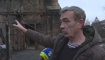 Úlomky rakety zničili dom, ktorého obyvatelia prežili vďaka náhode. Pri Kyjeve nakrúcal štáb TV Markíza