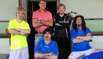 Známy futbalista v Kredenci!
