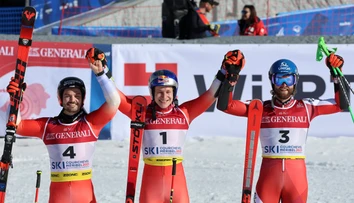 Odermatt po zjazde ovládol aj obrovský slalom, A. Žampa do 2. kola nenastúpil