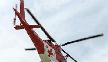 Zásah leteckých záchranárov pri Martine. Ratovali vážne zraneného paraglajdistu