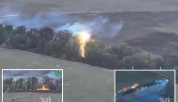 VIDEO: Teplota až 2500 °C, hasenie nepomáha. Ukrajinci použili proti Rusom „dračí oheň“