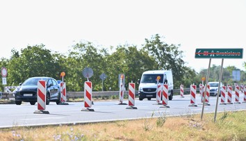 Uzáveru D1 v smere z Bratislavy na Senec ukončili. Úsek je opäť plne prejazdný