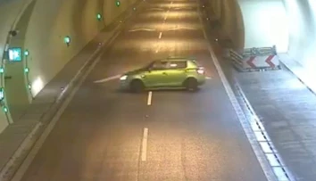 VIDEO: Pomýlil si cestu? Vodič sa otočil priamo v tuneli, ohrozil viacero áut