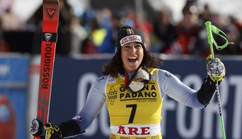 Talianka Brignoneová ovládla obrovský slalom vo Švédsku. Stále môže získať malý glóbus