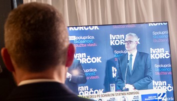 Prieskum IPSOS: Tesnejšie to medzi Korčokom a Pellegrinim ani nemôže byť