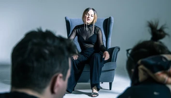 Exkluzívne zábery: Lina Mayer nakrúcala nový videoklip