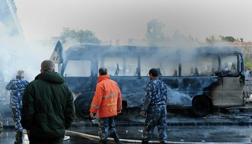 Bombový útok na armádny autobus v Damasku: Hlásia najmenej 13 mŕtvych