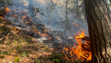 Požiar zachvátil v Slovenskom raji lokalitu Jedľov