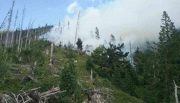 Požiar pri obci Bystrá lokalizovali, v Slovenskom raji horel tiež les