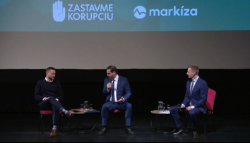 Vallo aj Kusý majú pochybnosti o financovaní konkurenčnej kampane, ani jeden nemá dôkazy (predvolebná debata)