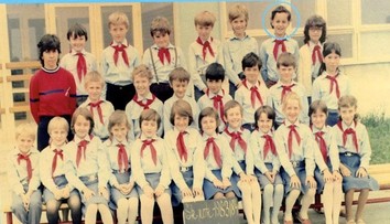 Hokejistu Paľa Demitru na fotke zo školských čias ľahko spoznáte