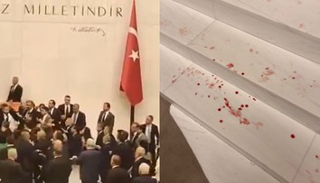 VIDEO: Bitka v tureckom parlamente. Potýčke sa nevyhli ani poslankyne