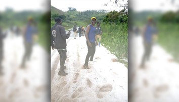 V Afrike neďaleko rovníka snežilo. Väčšina obyvateľov videla sneh prvýkrát v živote