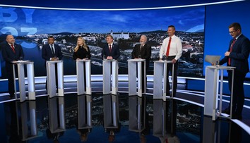 Krava do každej rodiny aj štát riadený umelou inteligenciou. Diskusný maratón na TV Markíza odštartoval prvou predvolebnou debatou