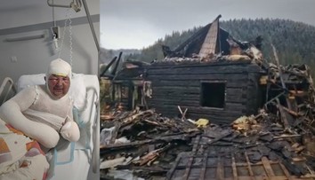 VIDEO: Pri požiari v Zázrivej zhorela do tla chata. Majiteľ, ktorý účinkoval vo Farme, skončil v nemocnici