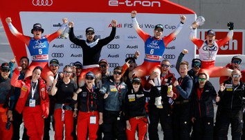 Vo finálovom super-G dominovali Švajčiari. Rogentin po skvelej jazde zaznamenal životný výsledok