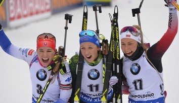 Paulína Fialková obsadila v pretekoch s hromadným štartom v Ruhpoldingu tretie miesto