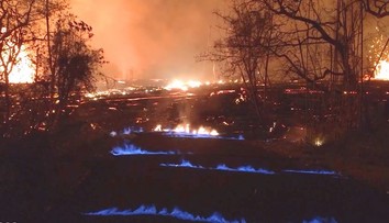Havajská sopka Kilauea ukazuje svoje silu. V jej okolí spozorovali „desivé“ modré plamene