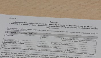 Viete, dokedy môžete požiadať svojho zamestnávateľa o ročné zúčtovanie dane?