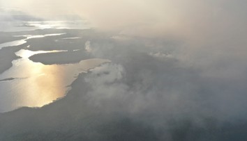 Dym z lesných požiarov na ruskom Ďalekom východe dosiahol až na Aljašku