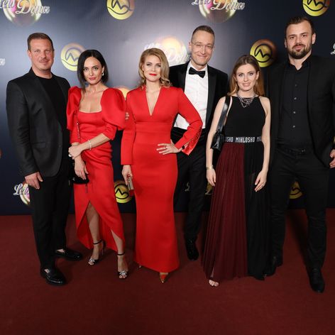 Mirka Dobiš s manželom, Kovačičovci, Becca s priateľom