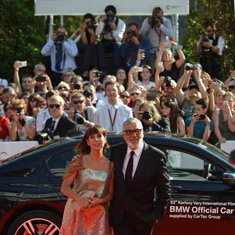 Jiří Bartoška s manželkou Andreou