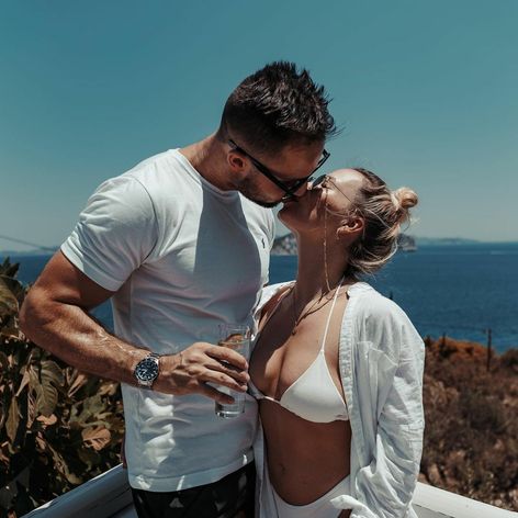 Tereza a Milan na dovolenke v Grécku