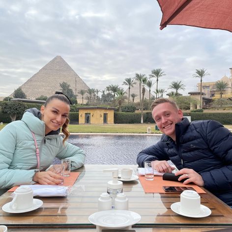 Jana a Martin v Egypte