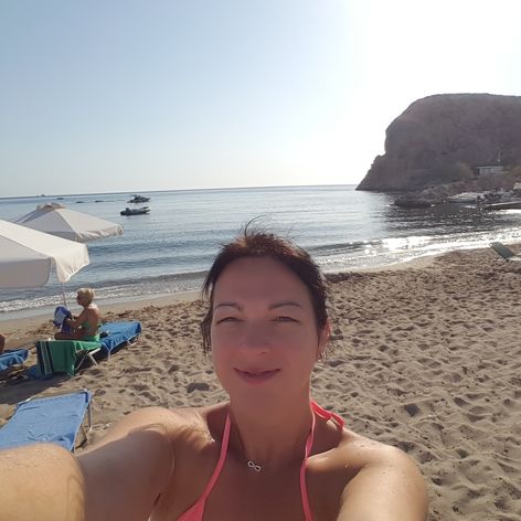 Zuzana Konečná na dovolenke