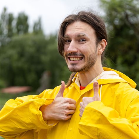 Daniel Kňažík počas nakrúcania Farmy 15