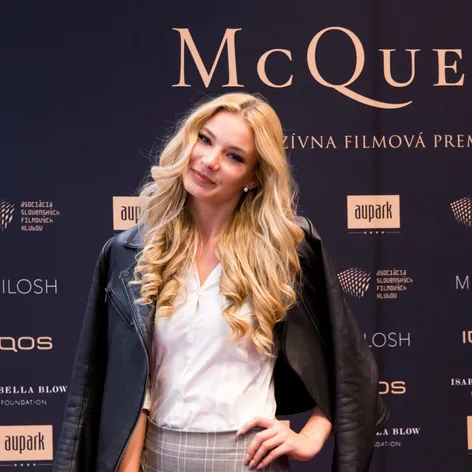 Premiéra dokumentu McQueen - Erika Bugárová