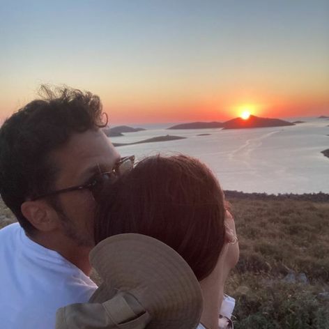 Lucka so snúbencom Rudom.