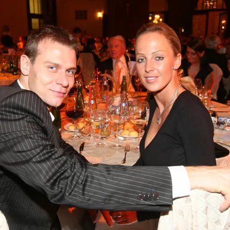 Zuzana Belohorcová s manželom Vlastom Hájkom, 2008