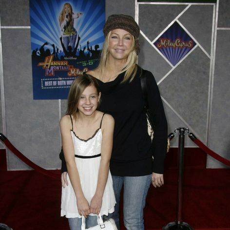 Ava Locklear s mamou Heather Locklear v roku 2008