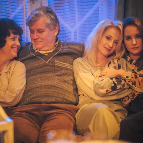Alena Mihulová, Miroslav Hanuš, Anna Fialová a Eliška Křenková