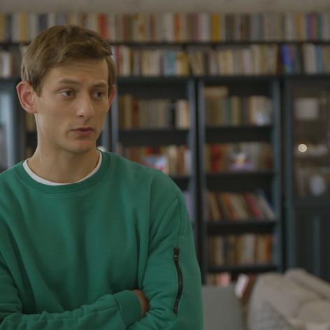 Zuzana v parku odpadla