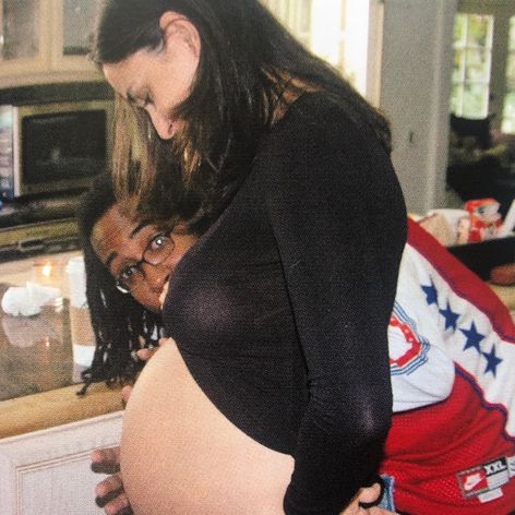 Ashton a Demi s jej dcérou Rumer, ktoej otcom je Bruce Willis.