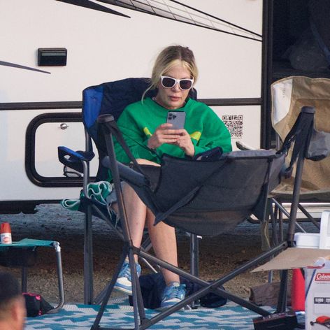 Tori Spelling žije s deťmi v karavane