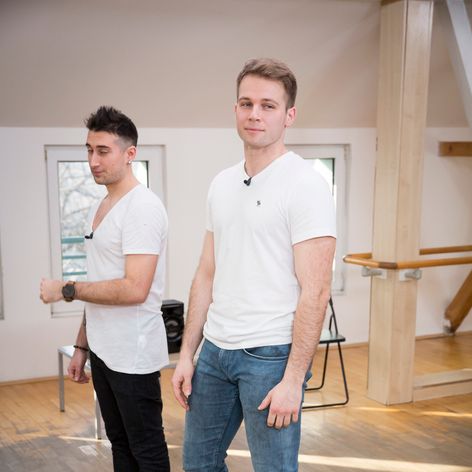 Tomáš Bezdeda počas skúšky