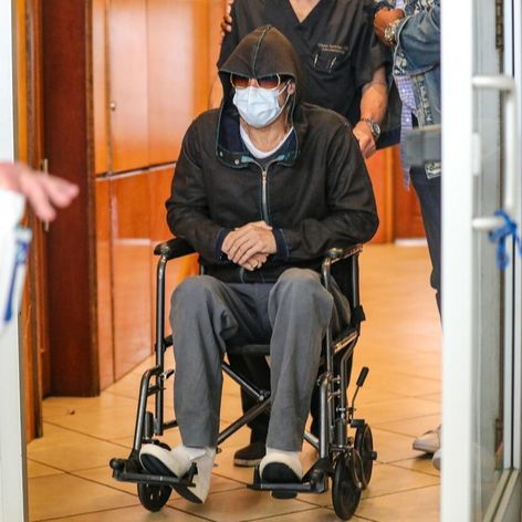 Brad Pitt na vozíku