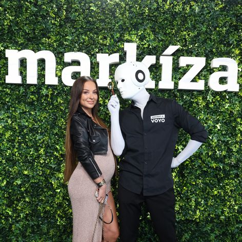 Veronika Nízlová na media párty televízie Markíza