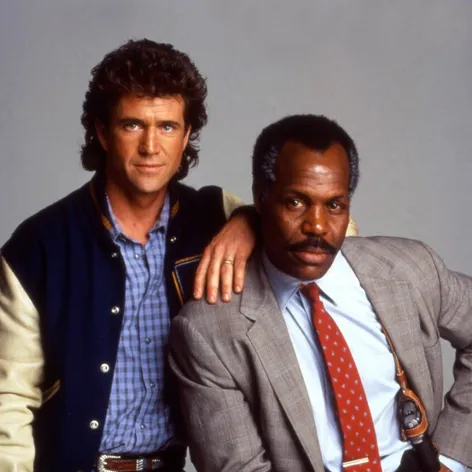 Mel Gibson a Danny Glover vo filme Smrtonosná zbraň