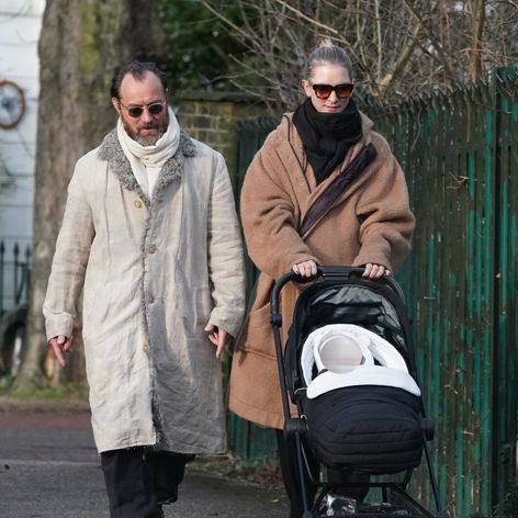 Jude Law so svojou manželkou Phillipou Coan