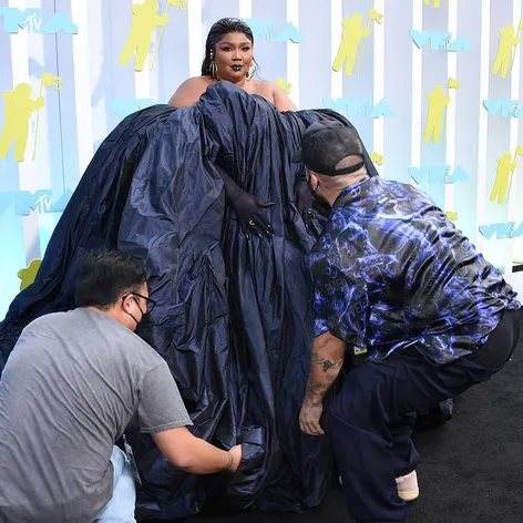 Lizzo na odovzdávaní hudobných cien MTV.