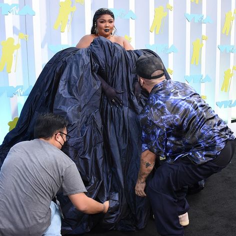 Lizzo na odovzdávaní hudobných cien MTV.